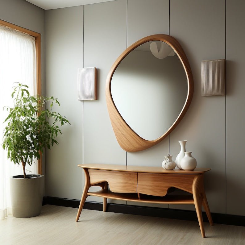 Elevate Your Home Decor with Irregular Mirrors | Unique Design – Bone ...