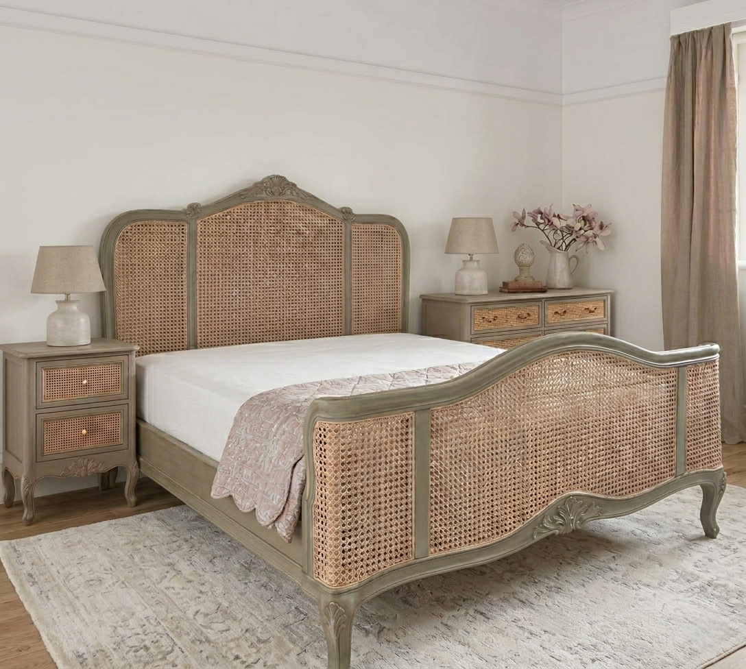 boho-chic-carved-louis-xv-cane-platform-bed