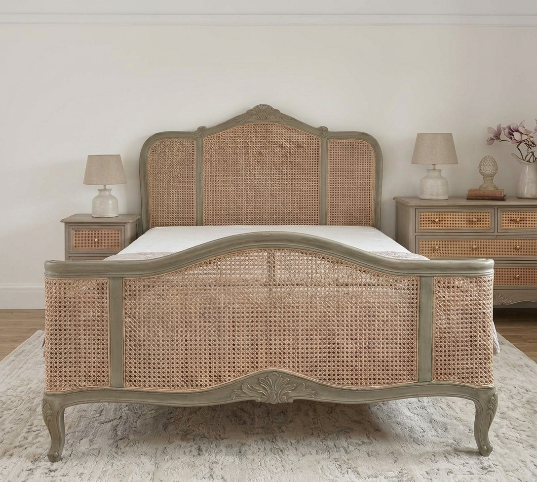 boho-chic-carved-louis-xv-cane-platform-bed 2