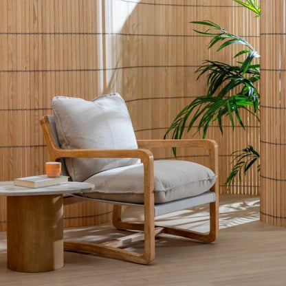 Boho Handmade Designer Inspired Solid Wood Upholstered Cafe Chair Armchair - Bone Inlay Furnitures