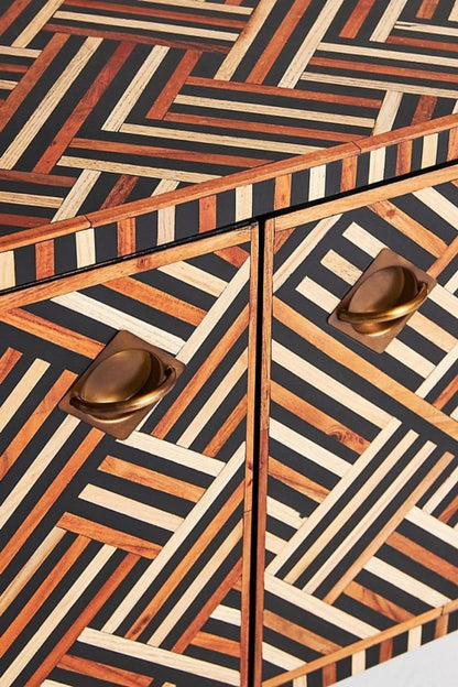 Bone Inlay Optical TV Unit