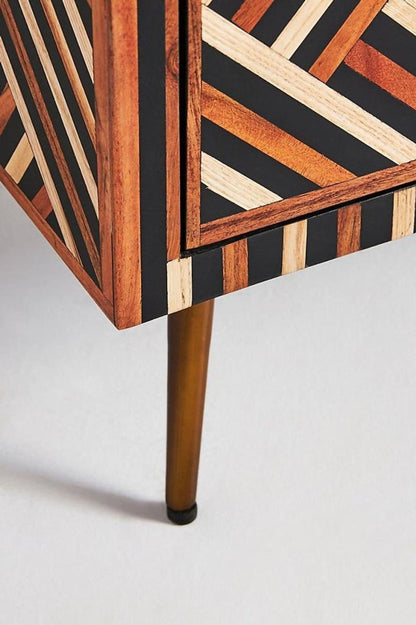 Bone Inlay Optical TV Unit