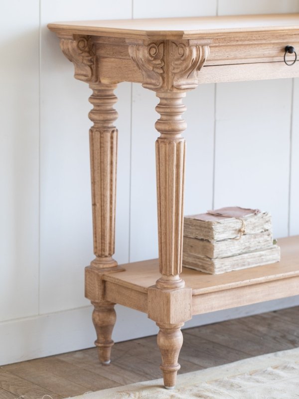 Designer Console Table Console Table - Bone Inlay Furnitures