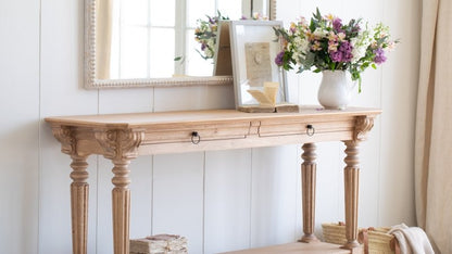 Designer Console Table Console Table - Bone Inlay Furnitures