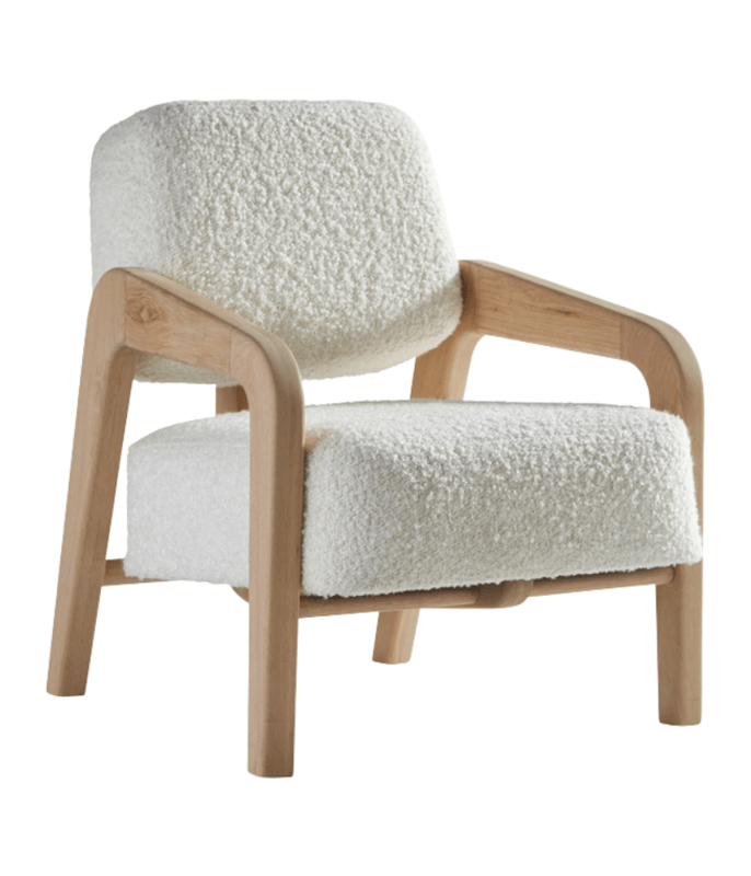 Designer Handmade Calder Lounge Chair Natural Wooden Chair - Bone Inlay Furnitures