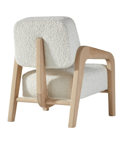 Designer Handmade Calder Lounge Chair Natural Wooden Chair - Bone Inlay Furnitures