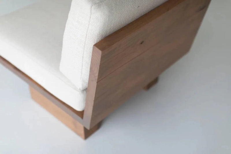 Designer without Arms Handmade Modern Chair chair - Bone Inlay Furnitures