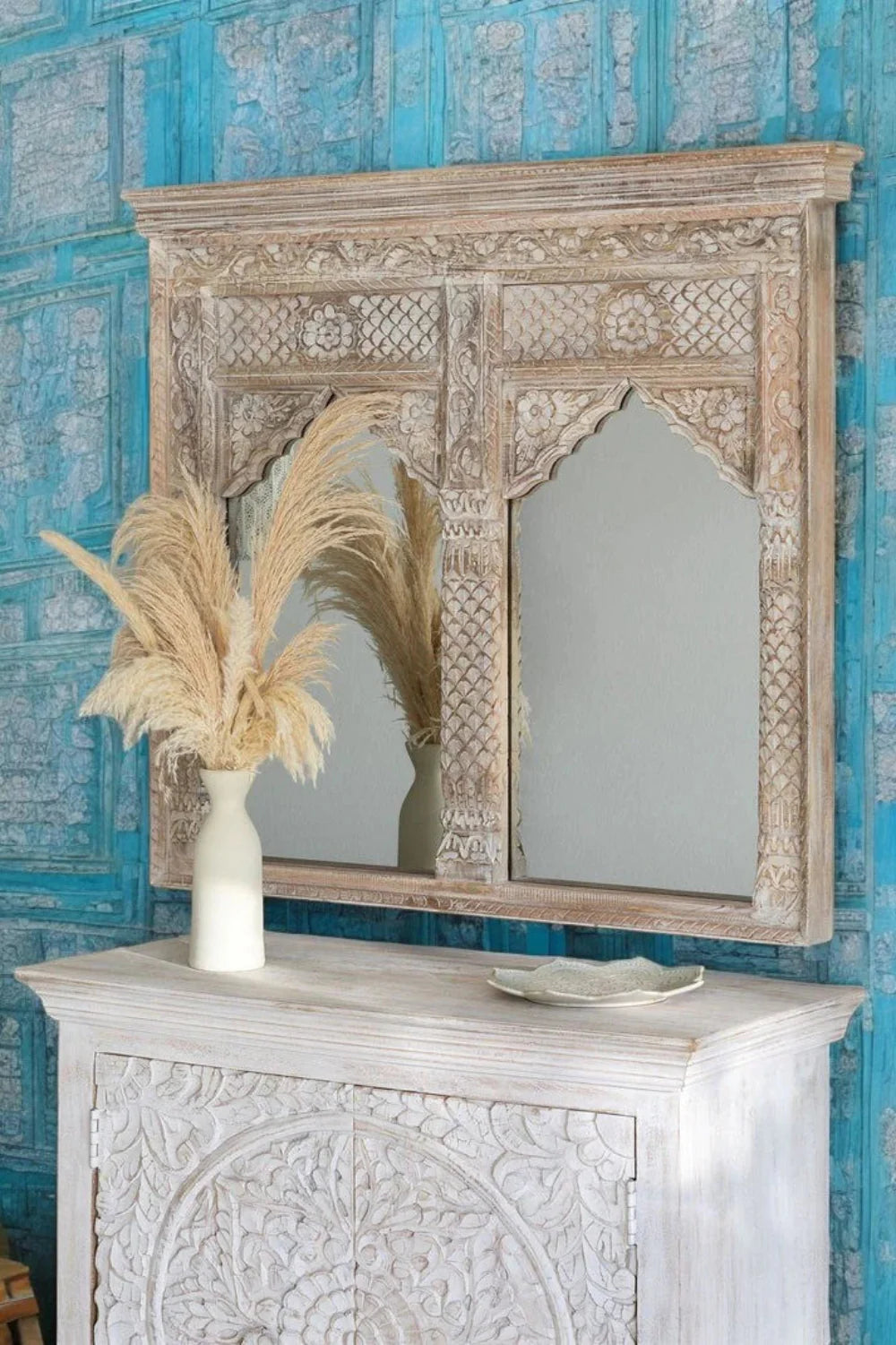 Vintage Wooden Wall Mirror Frame