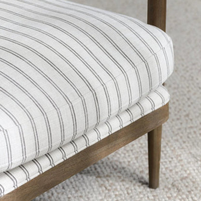 Hand Carved Accent Wooden Lounge Chair Chair - Bone Inlay Furnitures