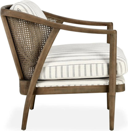 Hand Carved Accent Wooden Lounge Chair Chair - Bone Inlay Furnitures