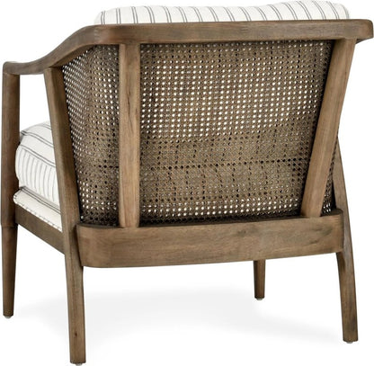 Hand Carved Accent Wooden Lounge Chair Chair - Bone Inlay Furnitures