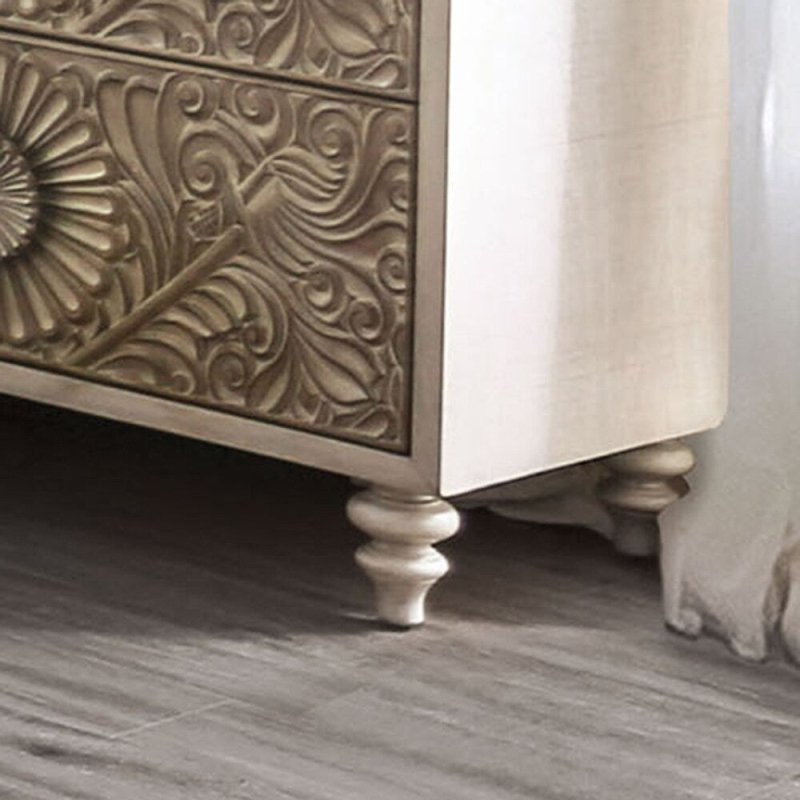 Hand Carved Chest of Drawers | Exclusive Indian Wooden Dresser Chest of Drawers - Bone Inlay Furnitures