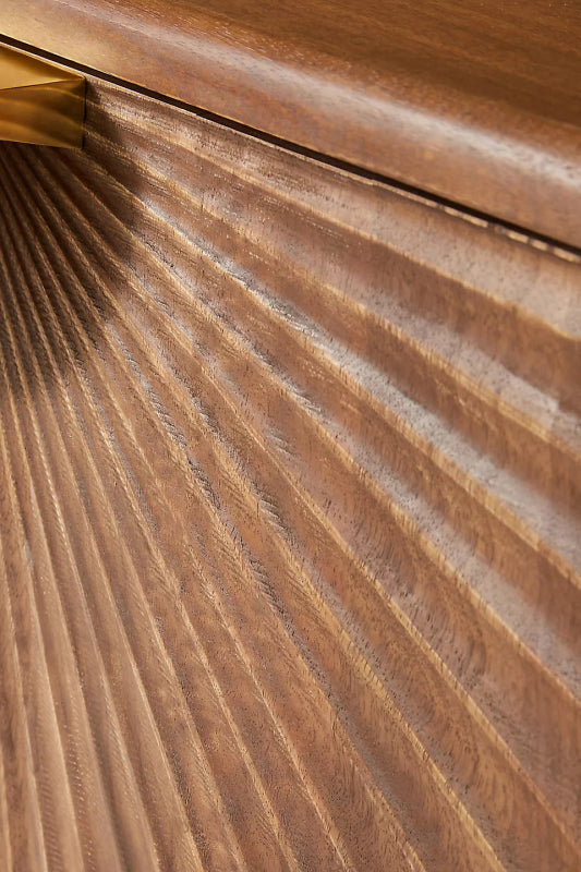 Hand Carved Daybreak Cabinet | Wooden Cabinetry Furniture Cabinet - Bone Inlay Furnitures