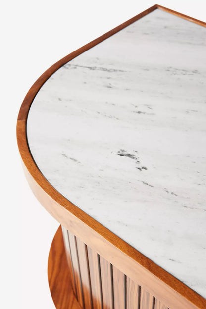 Hand Carved Deluxe Tamboured Media Unit Cabinet Media Console Table - Bone Inlay Furnitures