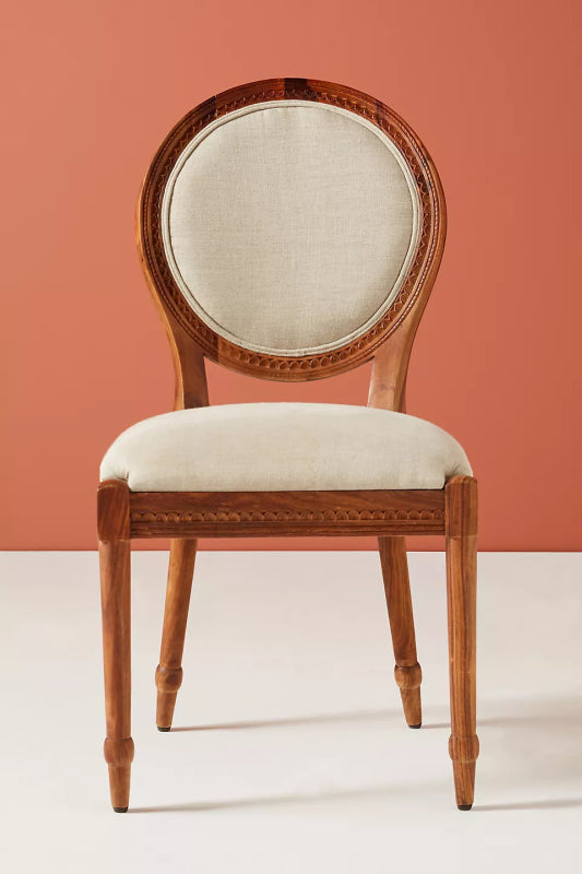 Hand Carved elephant armchair Dining Chair - Bone Inlay Furnitures