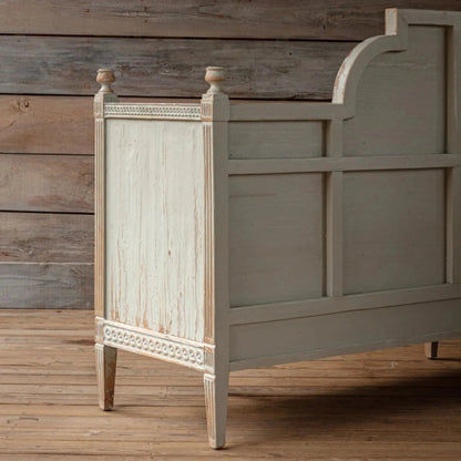 Hand Carved Grand Daybed Sofa for Lounge Sofa - Bone Inlay Furnitures