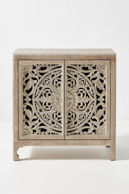 Floral Carving Cabinet