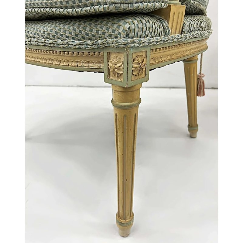Hand Carved Natural Color Neoclassical Style Armchair Dining Chair - Bone Inlay Furnitures
