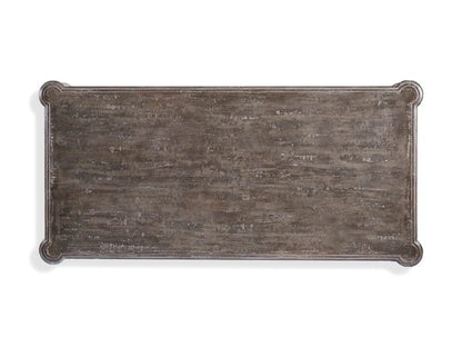 Hand Carved Rectangle Dining Table | Indian White Dining Table Dining Table - Bone Inlay Furnitures