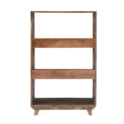 Hand Carved Solid Wood Standard Bookcase | Wooden Bookshelf Furniture Bookshelf - Bone Inlay Furnitures