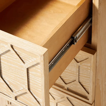 Hand Carved Textured Trellis Work Desk | Wooden Laptop desk Desk - Bone Inlay Furnitures