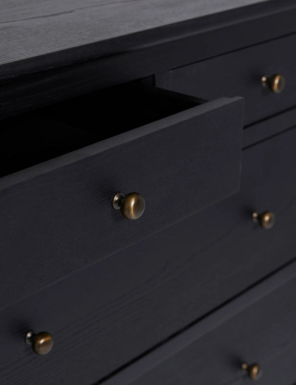 Hand-Crafted Black Solid Wood Tall Dresser | 6 Drawer Storage Chest Bone Inlay Furnitures Hand-Crafted Black Solid Wood Tall Dresser | 6 Drawer Storage Chest Bone Inlay Furnitures