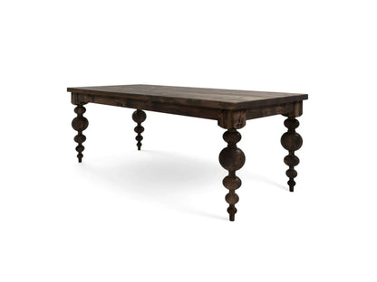 Hand Crafted Rectangle Dining Table Dining table - Bone Inlay Furnitures