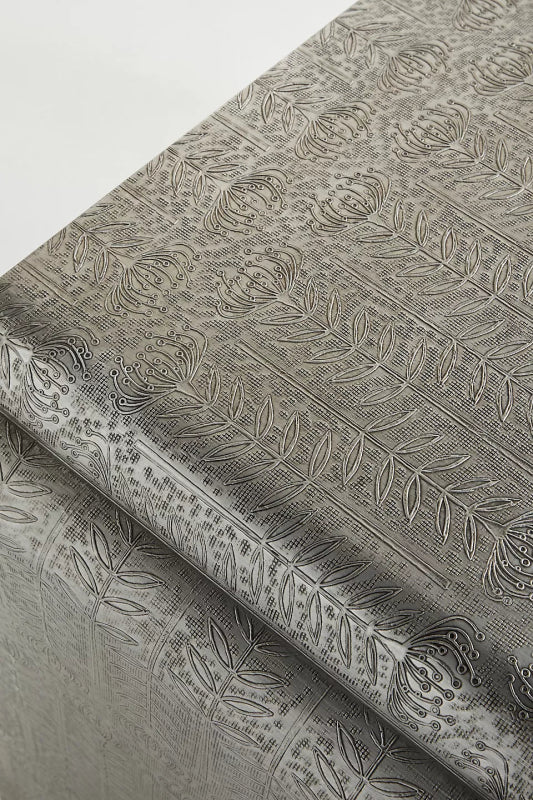 Hand - Embossed Lotus Console Table | Entryway Table with Storage console table - Bone Inlay Furnitures