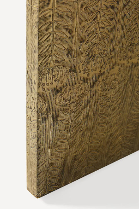 Hand - Embossed Lotus Console Table | Entryway Table with Storage console table - Bone Inlay Furnitures