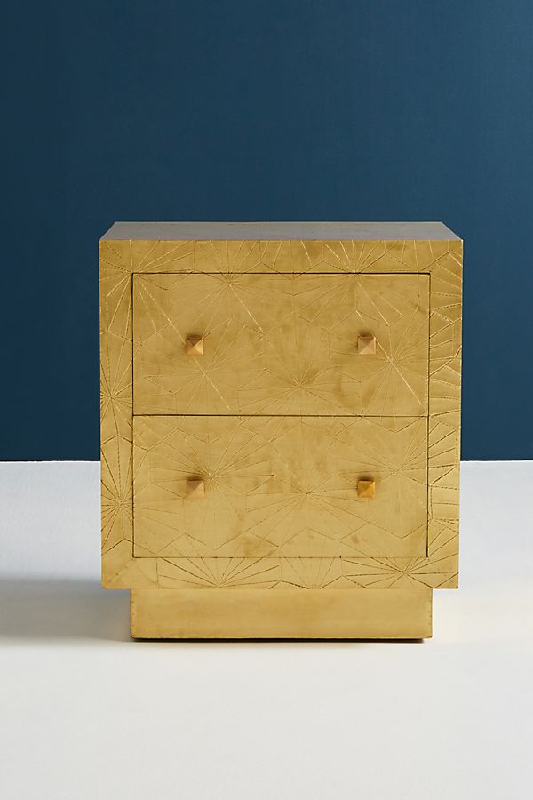 Golden Nightstand