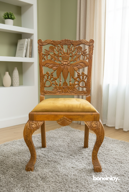 hand Carved Bee Chair