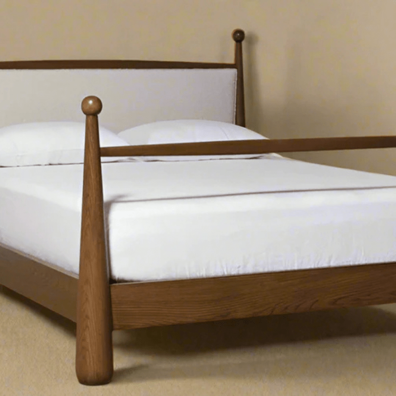 Handcrafted Hardwood Poster Bed | Walker Bed Bed - Bone Inlay Furnitures