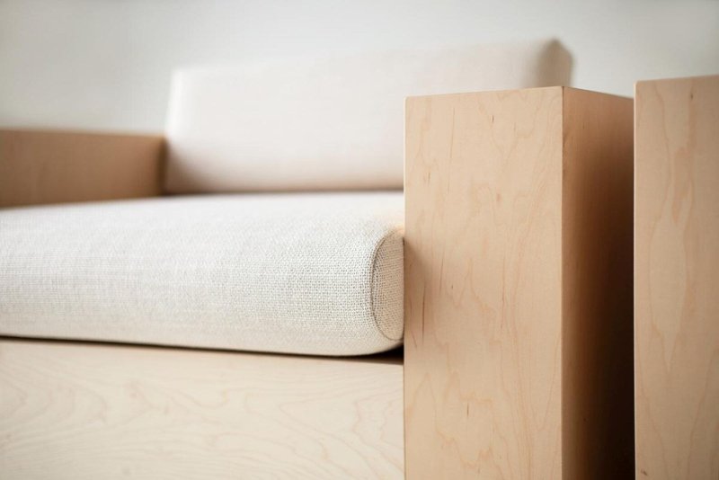 Handcrafted Modern Wooden Low Lounge Arm Chair Set (2 Pcs of Sofa) Chair - Bone Inlay Furnitures