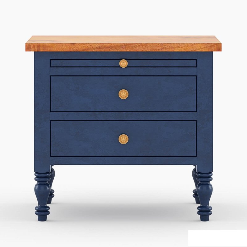 Handcrafted Two - Tone Six Piece Bedroom Set Bedroom Set - Bone Inlay Furnitures