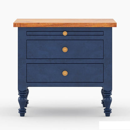 Handcrafted Two - Tone Six Piece Bedroom Set Bedroom Set - Bone Inlay Furnitures