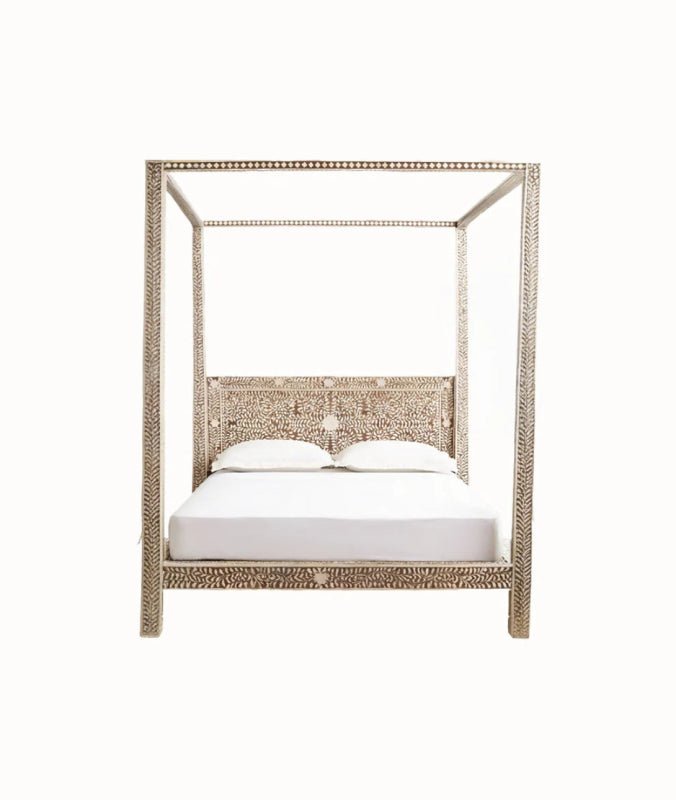 Terracotta Canopy Bed