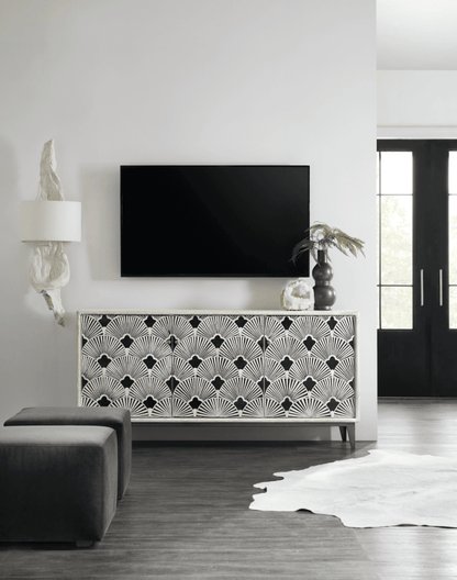 Handmade Bone Inlay Entertainment Unit | Hand Crafted Media Console Media Console - Bone Inlay Furnitures