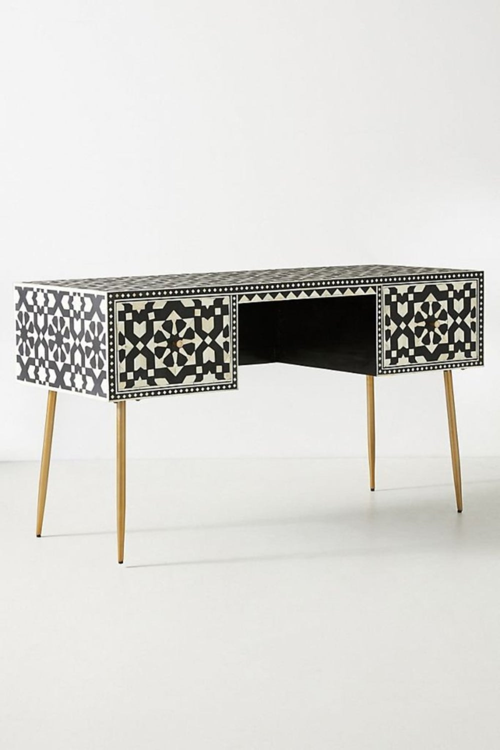 Bone Inlay Laptop Desk
