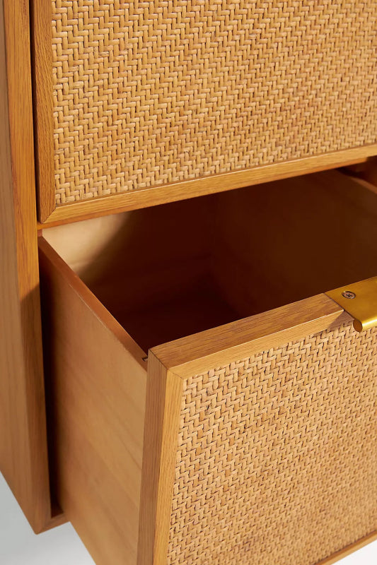 Handmade Cane Desk Table | Laptop Table | Indian Furniture workdesk - Bone Inlay Furnitures