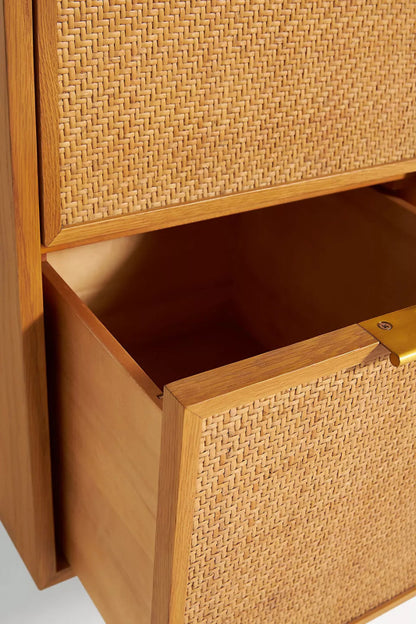 Handmade Cane Desk Table | Laptop Table | Indian Furniture workdesk - Bone Inlay Furnitures