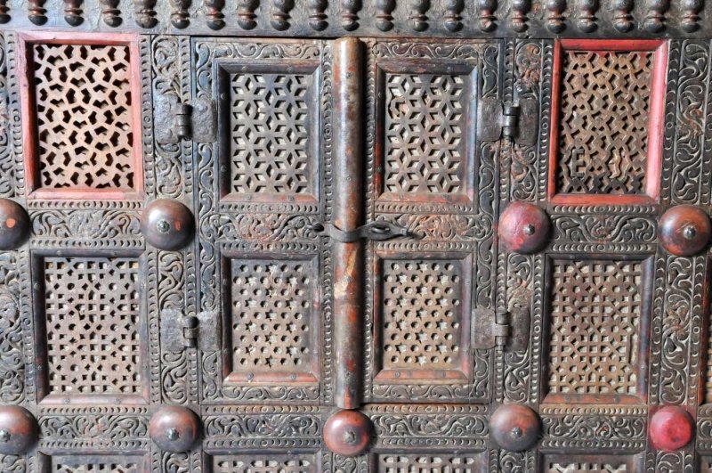 Handmade Carved Indian Damchiya Sideboard Solid Wood Chest Buffet & Sideboard - Bone Inlay Furnitures