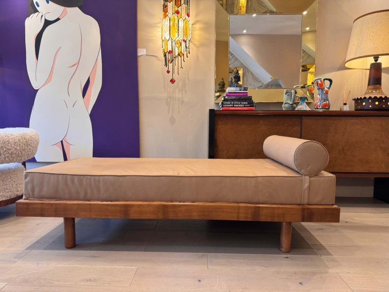 Handmade Designer Charlotte Perriann Daybed Sofa Daybed - Bone Inlay Furnitures