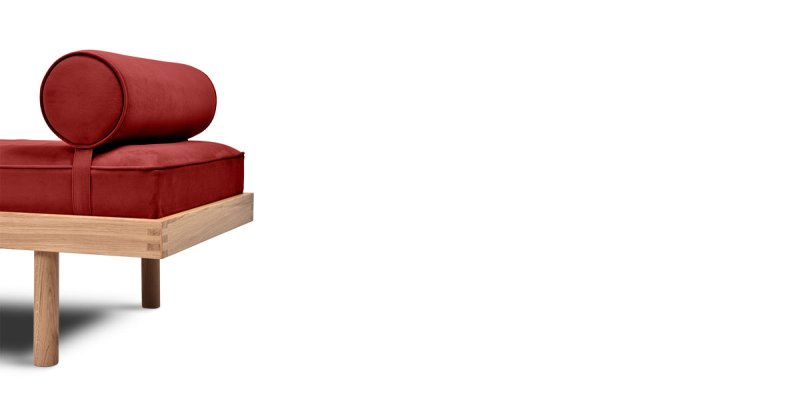 Handmade Designer Charlotte Perriann Daybed Sofa Daybed - Bone Inlay Furnitures