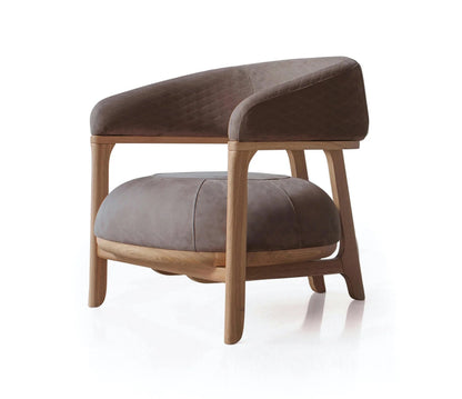 Handmade Designer Lounge Armchair 1290 Chairs Designer Furniture Chair - Bone Inlay Furnitures