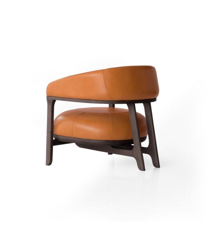 Handmade Designer Lounge Armchair 1290 Chairs Designer Furniture Chair - Bone Inlay Furnitures