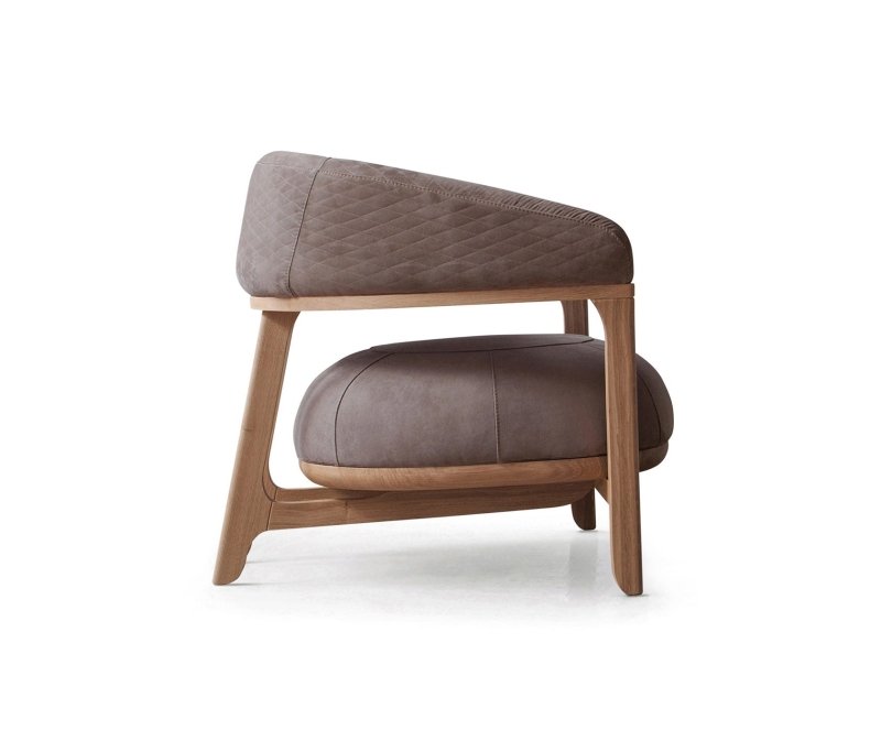 Handmade Designer Lounge Armchair 1290 Chairs Designer Furniture Chair - Bone Inlay Furnitures