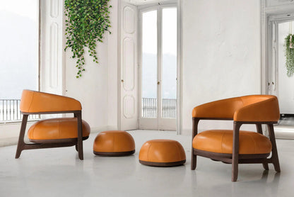 Handmade Designer Lounge Armchair 1290 Chairs Designer Furniture Chair - Bone Inlay Furnitures