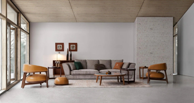 Handmade Designer Lounge Armchair 1290 Chairs Designer Furniture Chair - Bone Inlay Furnitures