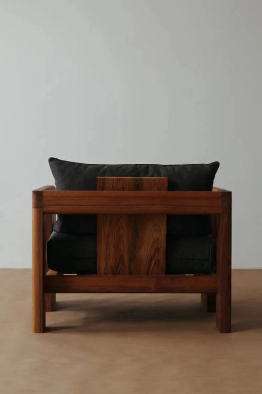 Handmade Designer Low Sitting Lounge Chair Lounge Chair - Bone Inlay Furnitures