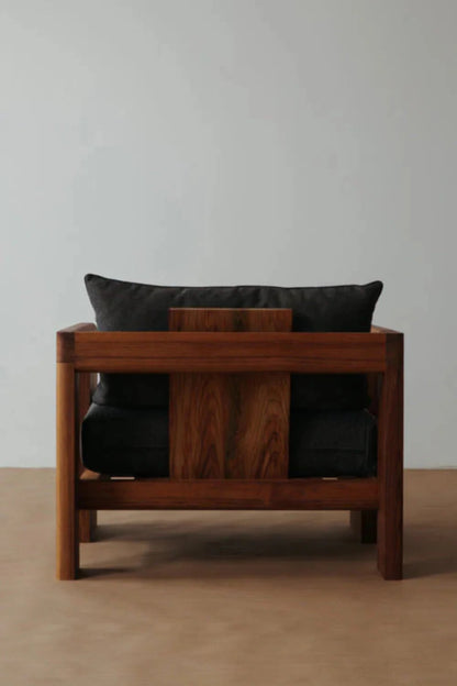 Handmade Designer Low Sitting Lounge Chair Lounge Chair - Bone Inlay Furnitures